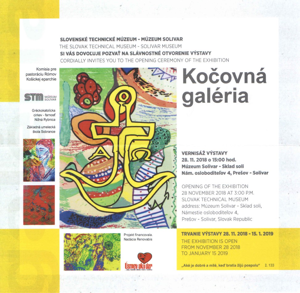 Kočovná galéria - od 28.11.2018 do 15.1.2019 - Múzeum Solivar - Sklad soli - Nám. osloboditeľov 4, Prešov - Solivar